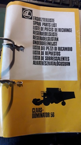 Claas moissonneuse dominator - moissonneuse,