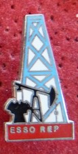 RARE PIN'S HUILE ESSO REP