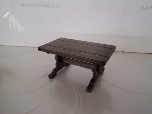 Playmobil vintage table marron - vintage,