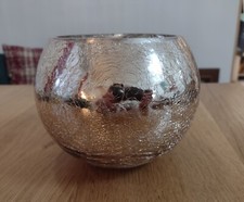 Vase ou photophore rond Doré nacré de Maisons du Monde 