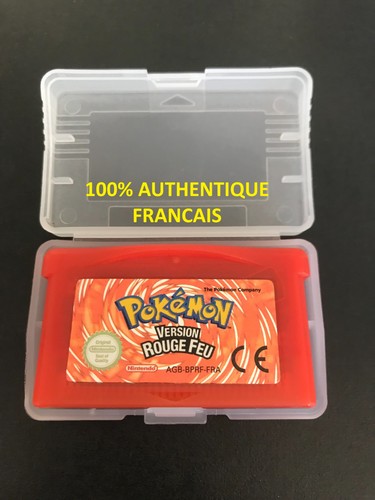 Pokemon version rouge - rouge, game