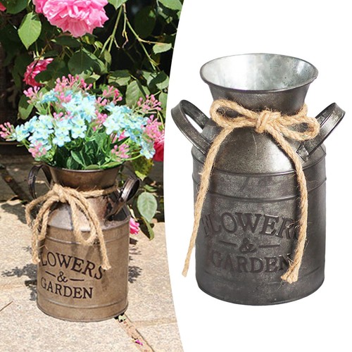 Pot lait rustique vase - pot,