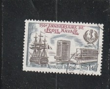 L6526 FRANCE Timbre Y&T N° 2170 de 1981 " Bateau Borda et batiments " Oblitéré