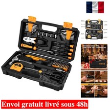 DEKO outils bricolage kit - 62 Piè malette outils à Main Ménage Général avec ...