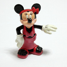 MINNIE MICKEY MOUSE DISNEY FIGURINE JOUET COLLECTION VINTAGE (6 CM) OCCASION