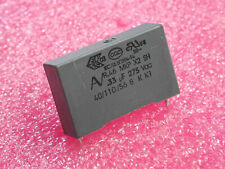 Lot x2: condensateurs 0.33µF 0.33uF 330nF 275Vac 250V MKP X2 SH ~ entraxe 22.5mm