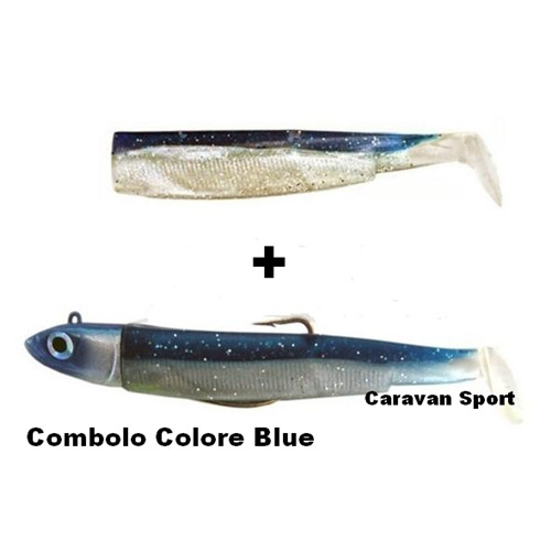 Artificiel combo black minnow - black,