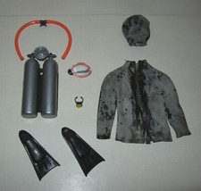 GI JOE FROGMAN SET HASBRO #7602 ACTION MAN ,PLONGEUR ACTION JOE GEYPERMAN 1965