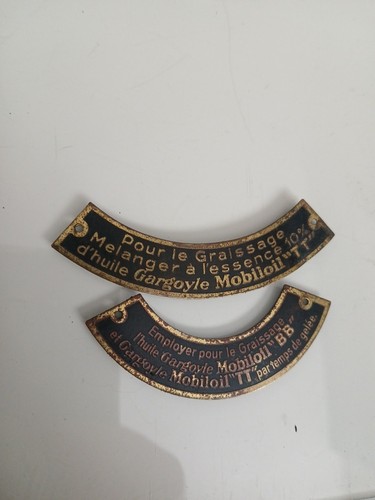 Petites plaques anciennes - petites,