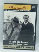 G. Simenon DVD JEAN RICHARD Collection MAIGRET LES MEILLEURES ENQUÊTES Numéro 11
