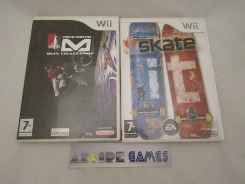 Lot jeux wii - wii, skate