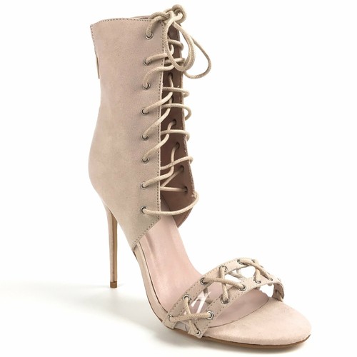 Izabella suede look nude - izabella,