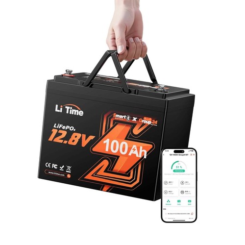 Litime 12v 100ah smart - litime, group