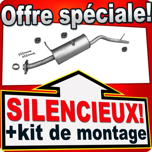Silencieux arriere pour - arriere,