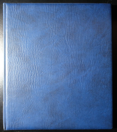 Classeur bleu lindner - bleu,