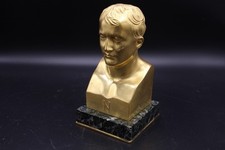 buste en bronze doré de Napoléon XIXème signé Canova