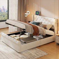 Lit rembourré 140x190 cm Lit