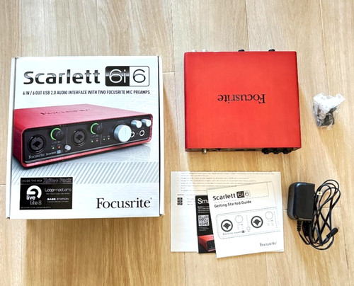 Interface audio focusrite - audio,