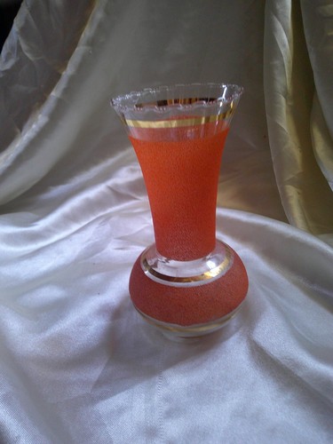 Vase verre granité - vase,
