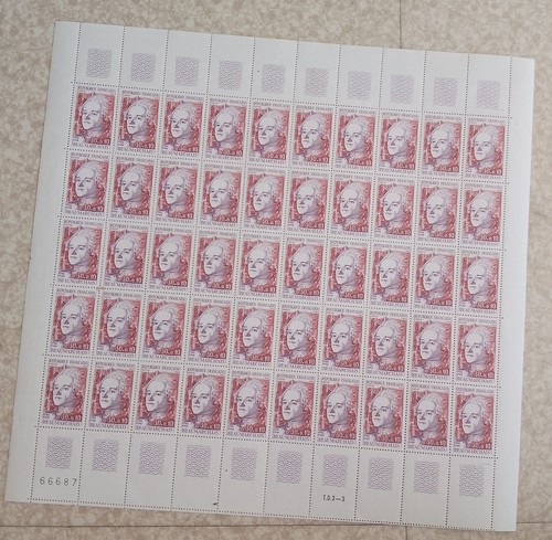 Ramette timbres - 50,
