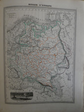 Carte illustrée issue atlas