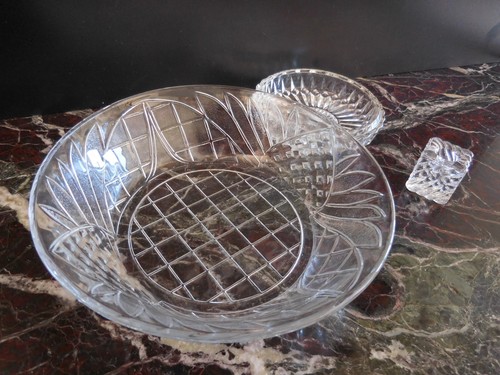 Coupe coupelle bougeoir verre - coupelle,