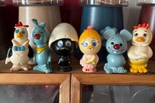 Figurine Calimero soft vinyl doll Showa retro