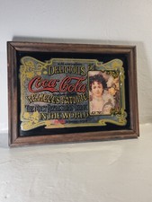 Pub Coca Cadre Miroir Vintage