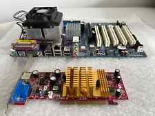 carte-mère unité centrale AsRock K7VT6 avec processeur ventilateur c graphique