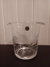 seau a Champagne en cristal d arques modèle Fleury taille épi 