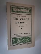 CANOE KAYAK PRATIQUE ET TECHNIQUES G. GAUBERT UN CANOE PASSE EO 1934 N°27/44