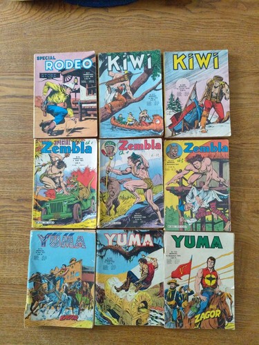 Lot numéros kiwi zembla - lot,