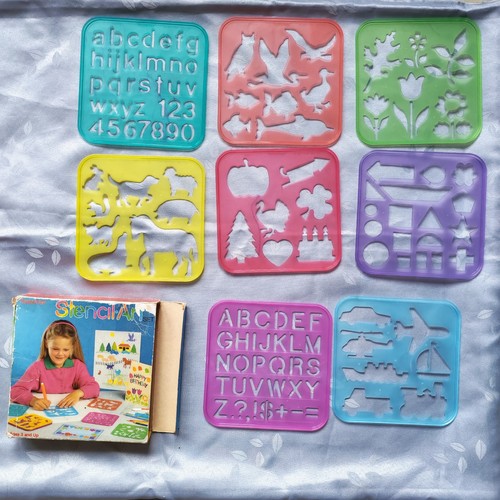 Set vintage pochoirs - set,