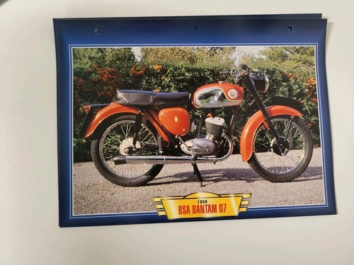 Carte fiche motos - carte,