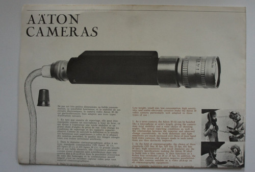 Aaton cameras document - cameras.,