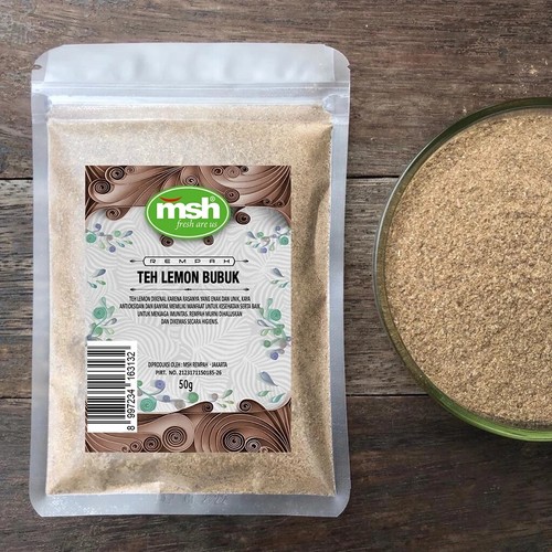 Thé citron poudre herbes - citron, en