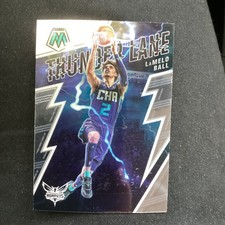 2021-22 Panini Mosaic Lamelo Ball Thunder Lane #8 Hornets