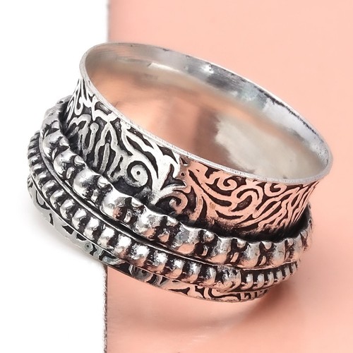Bague toupie argent pour - toupie,