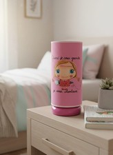 Lampe de chevet enfant rose