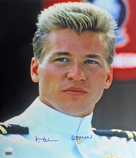 Val Kilmer Top Gun "Iceman" Authentic Signed 16x20 Photo JSA Witness #WP515841