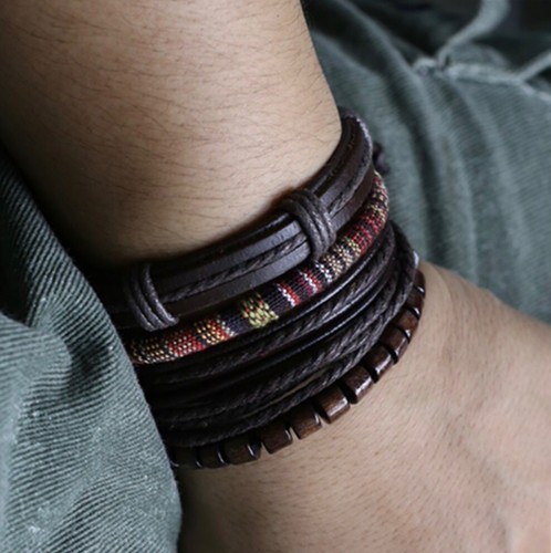 Ensemble bracelets homme - ensemble, 4