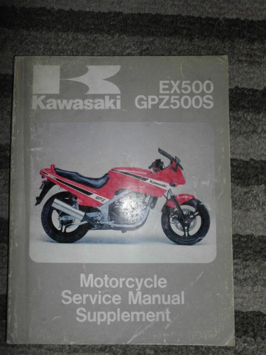 1987 kawasaki ex500 - 1987,