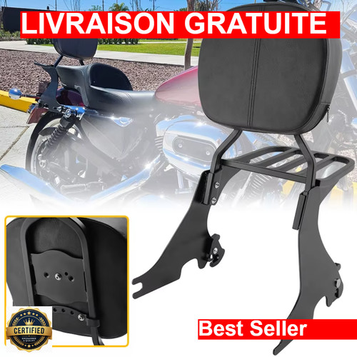 Sissy bar porte - av., porte-bagages