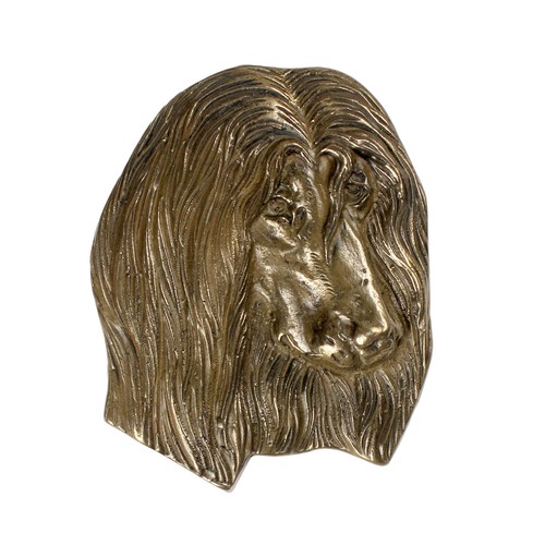 Levrier afghan plaque - , en