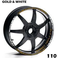 Triumph Street Triple 675 Jante Rayures Bande Stickers Complet Vélo Kit