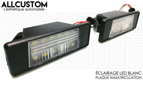 Led plaque immatriculation - led,