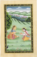 Indien Religieux Peinture De