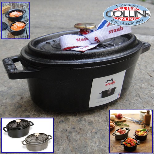 Staub cocotte ovale en - -,