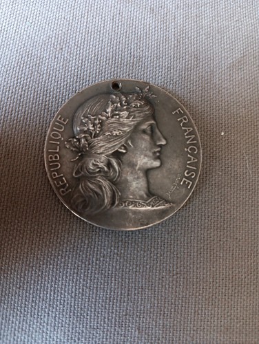 Médaille bronze argenté - bronze,