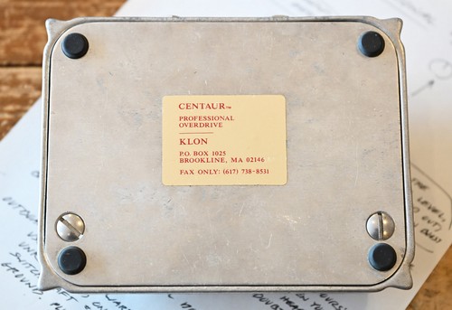 Klon centaur silver - centaur,